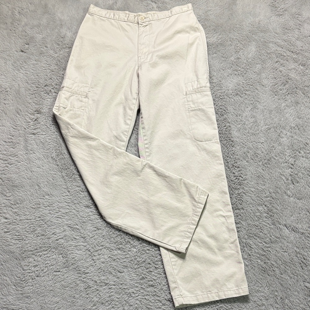 Calvin Klein Jeans Women's Off-White Flare Pants